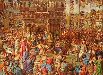 The Miracle of the Holy Fire William Holman Hunt